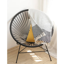 Load image into Gallery viewer, Mike & Co. New York 100% Turkish Cotton Handwoven Throw Blanket - BLACK