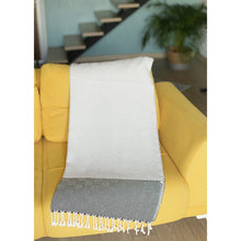 Load image into Gallery viewer, Mike & Co. New York 100% Turkish Cotton Handwoven Throw Blanket - BLACK