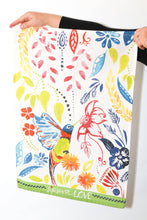 Load image into Gallery viewer, SIP "Happy Hummingbird" Kitchen Towel