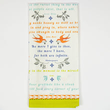 Load image into Gallery viewer, SIP "Kitchen Wisdom" Kitchen Towel