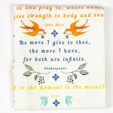 Load image into Gallery viewer, SIP "Kitchen Wisdom" Kitchen Towel